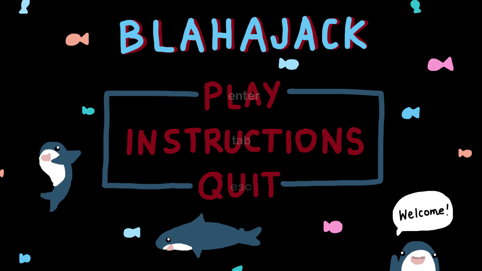 Blahajack start