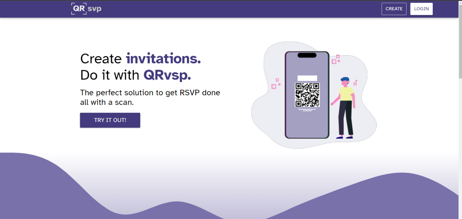 QRVSP Landing Page